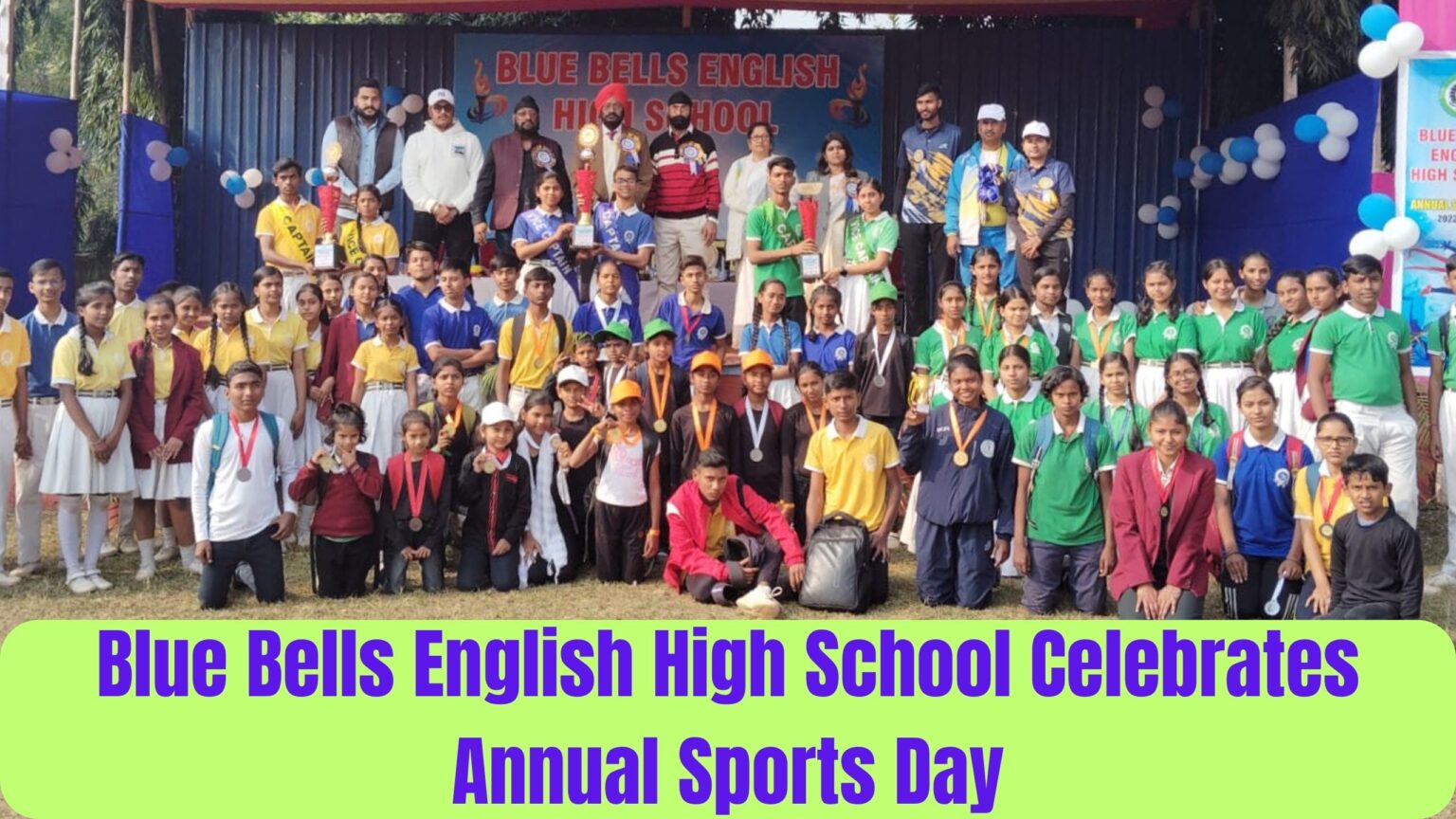 Blue Bells English High School Celebrates Annual Sports Day