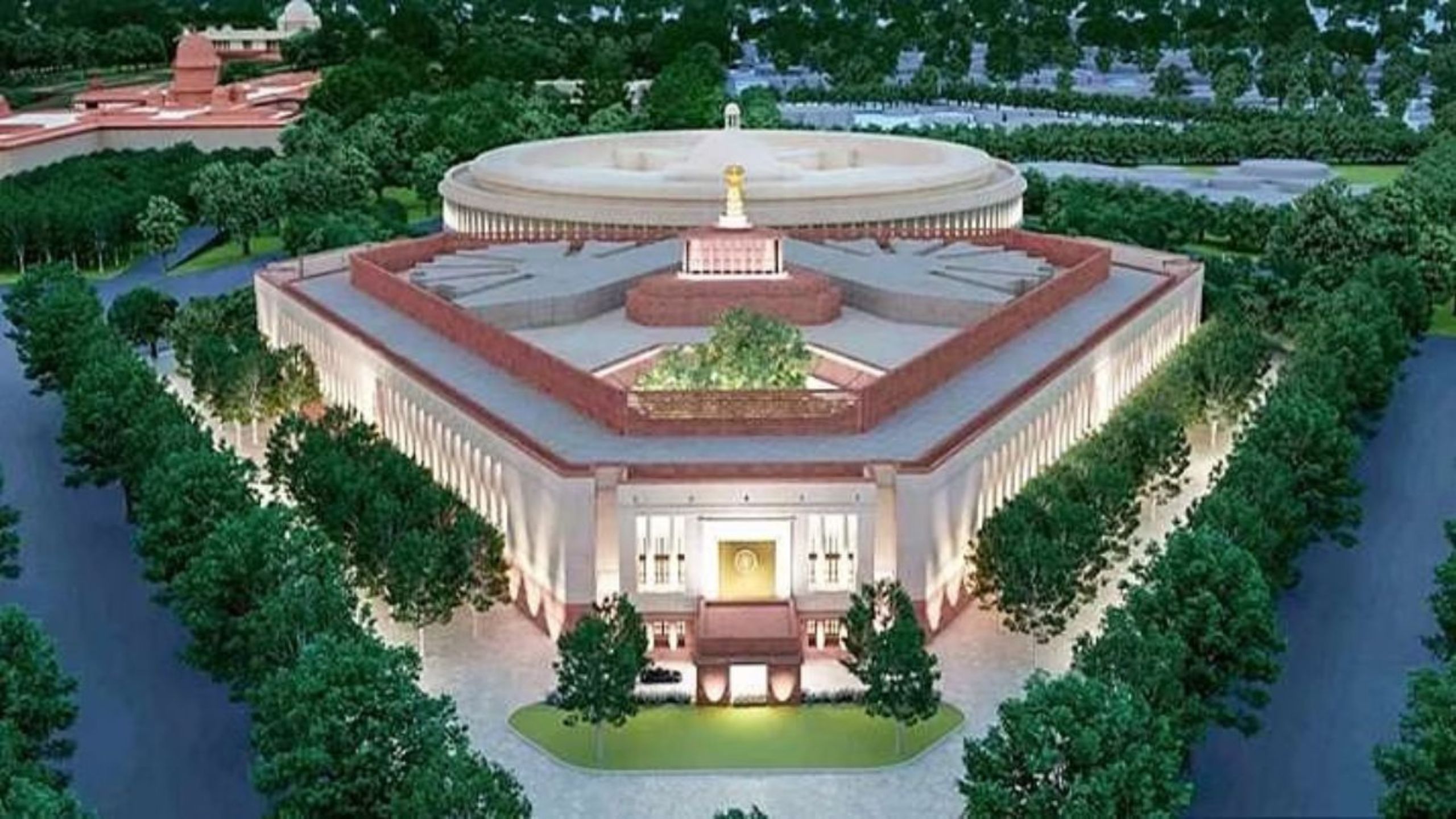 India;s newly constructed Parliament