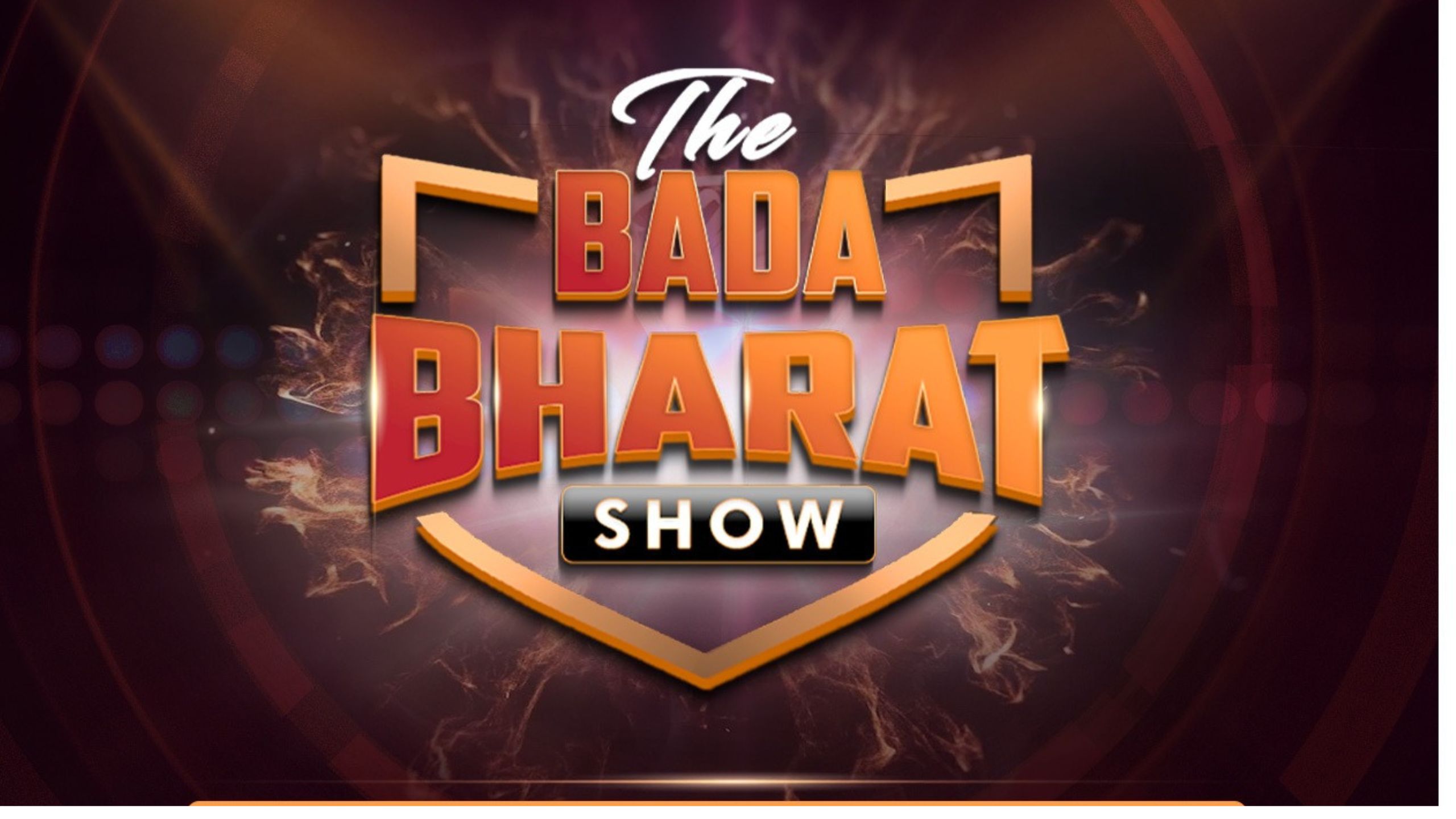 'Bada Bharat' show' hosted by Vivek Bindra